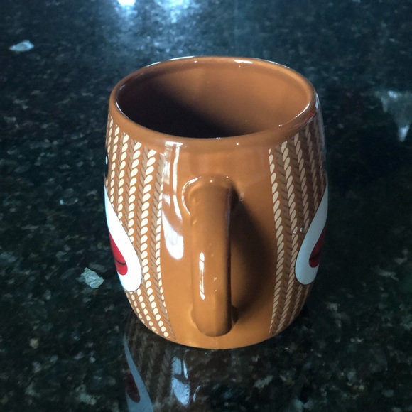 Galerie Sock Monkey Double Handle Coffee Mug Tea - Picture 3 of 5
